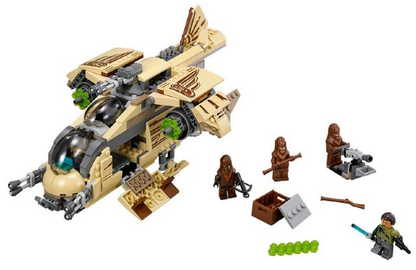 LEGO Star Wars Wookiee Gunship Set #75084 As Pictured