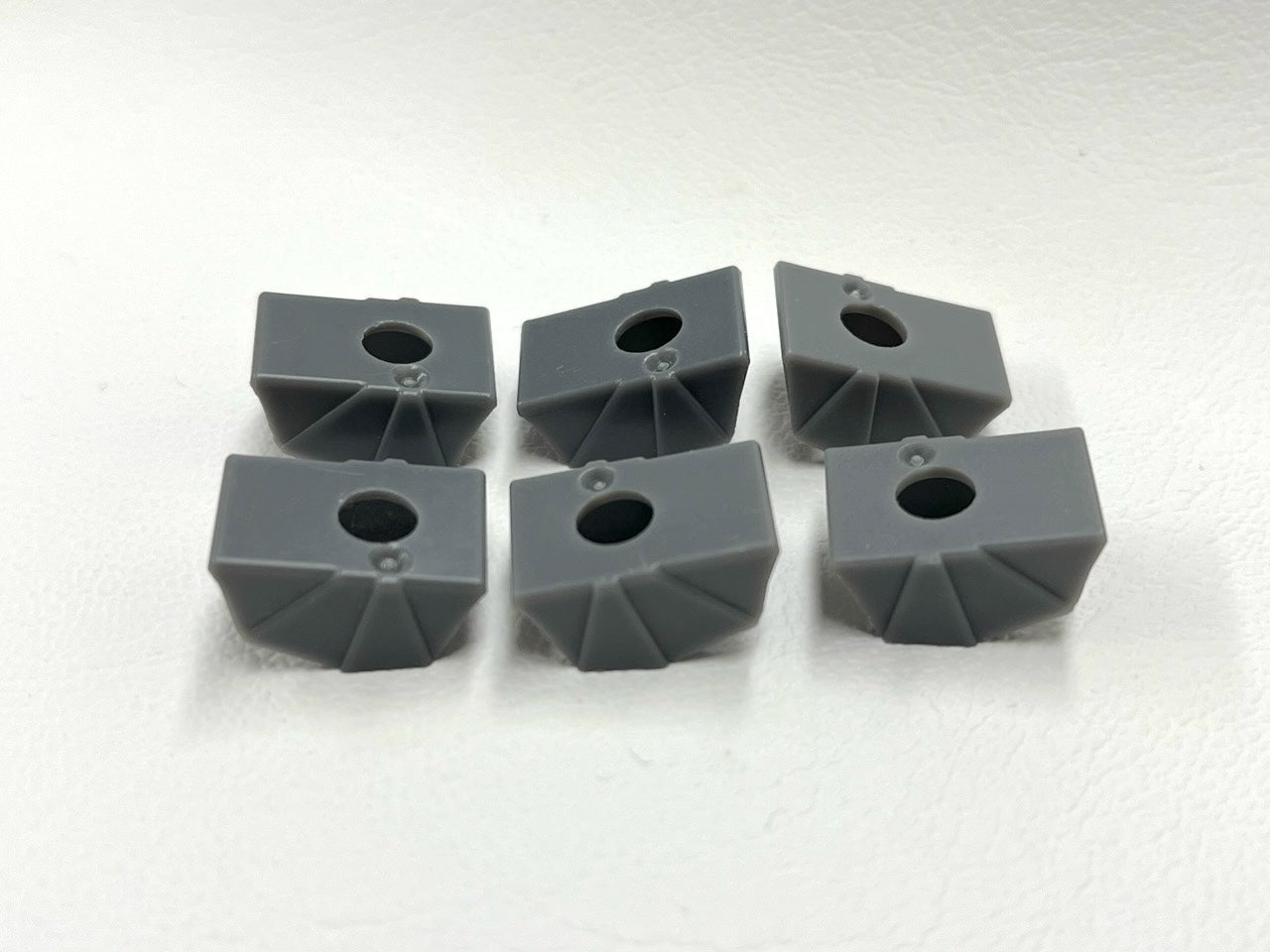 LEGO Star Wars Dark Bluish Grey Plastic Pauldron for Clone Trooper Minifigure Pack of 6