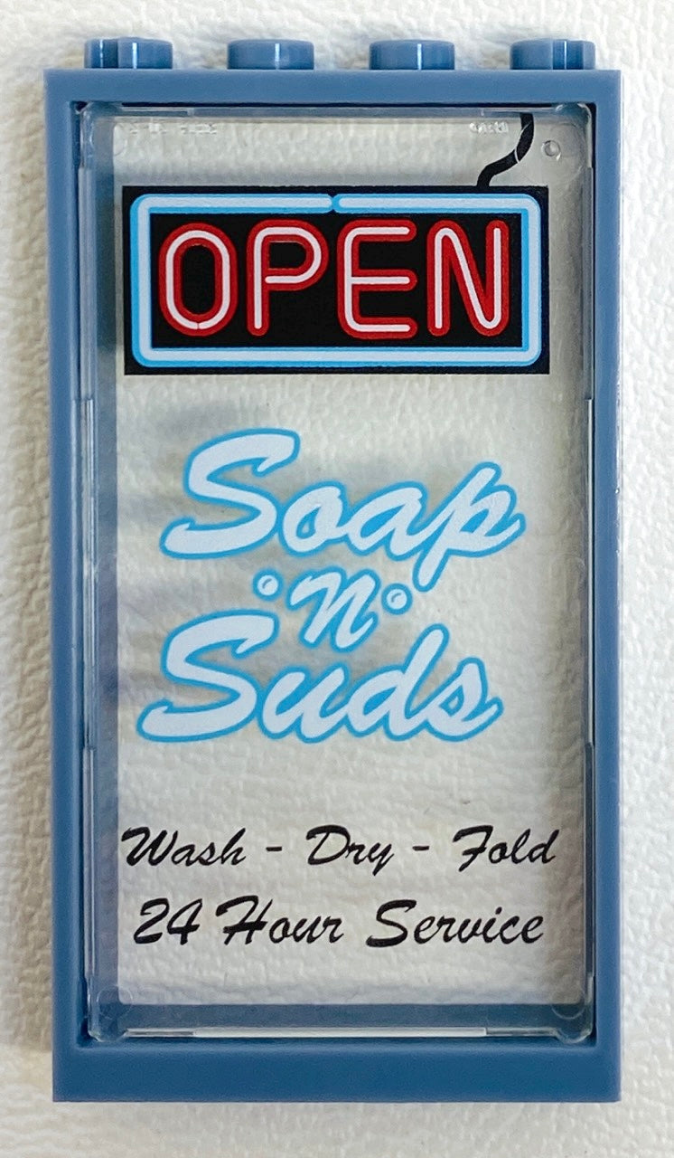 LEGO Soap 'n' Suds Window from Modular Brick Bank