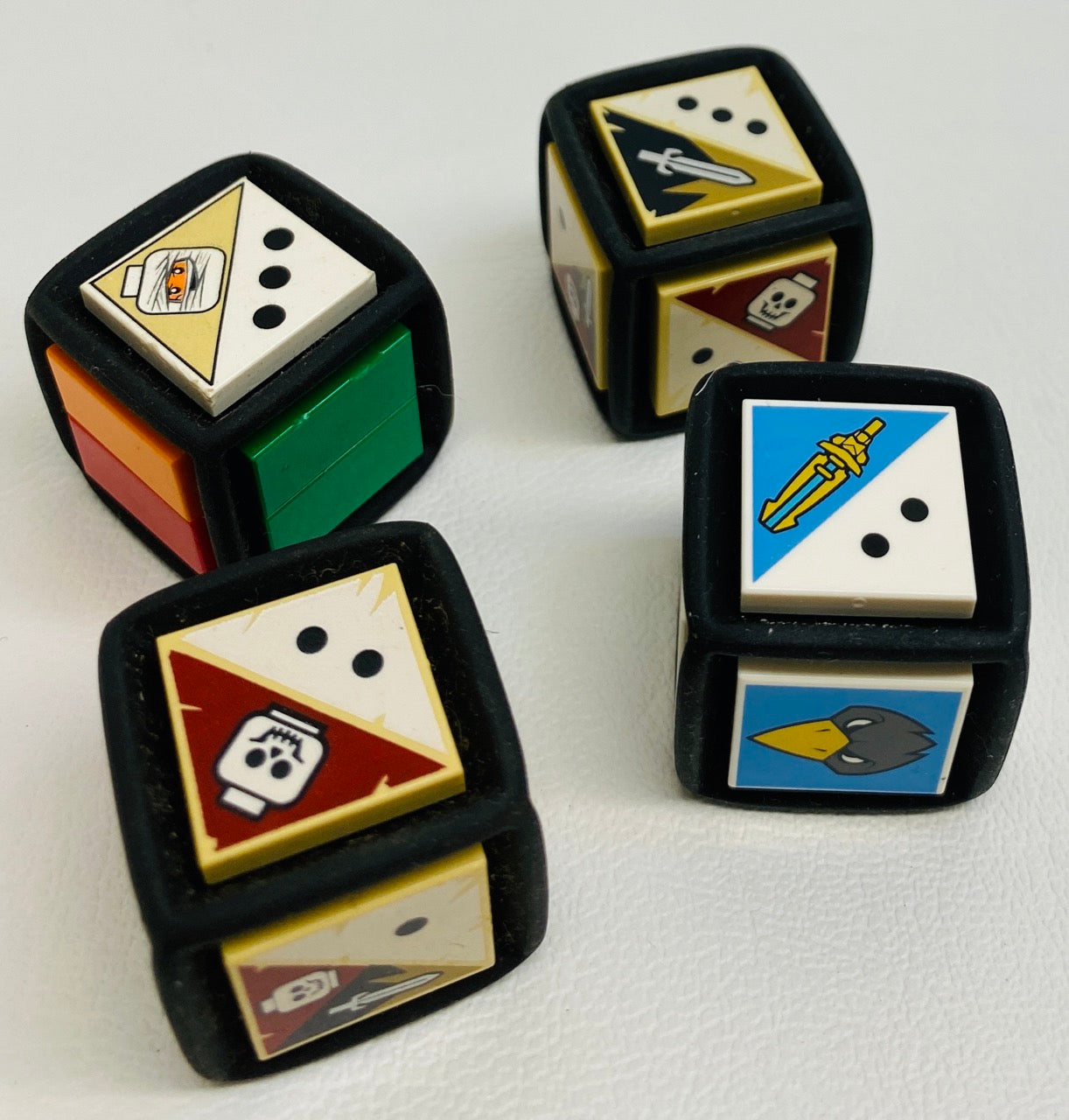 LEGO Game Dice Fun Pack of 4 with Mixed Tiles