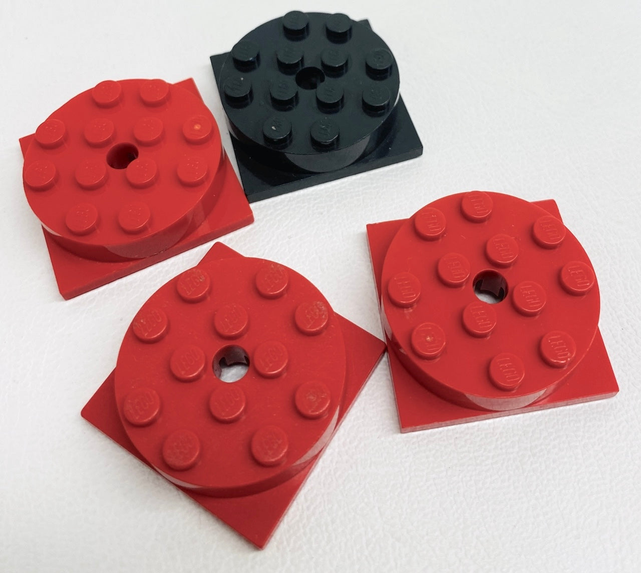 LEGO Turntable Fun Pack 4x4 Mixed Red / Black