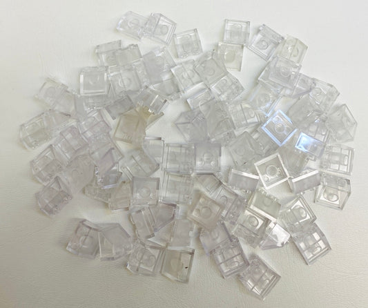 LEGO Trans Clear Slope 45 2x2 Fun Pack