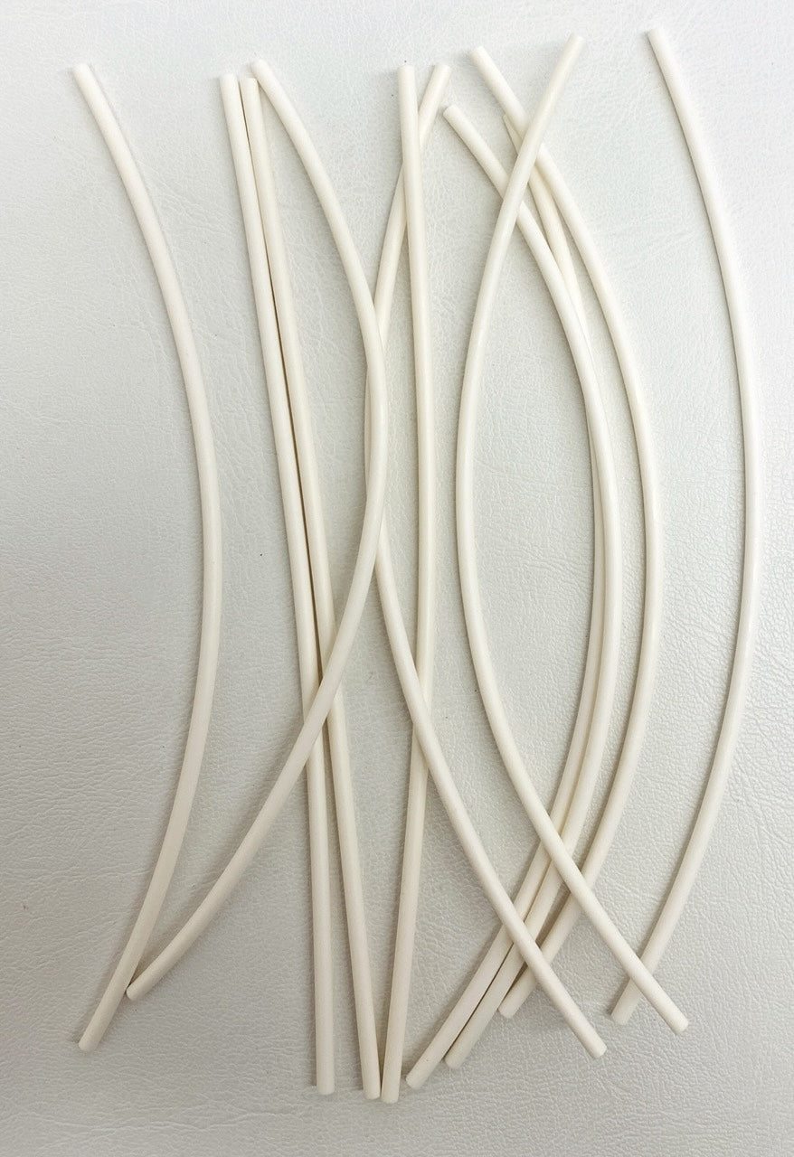 LEGO White Hose 3mm 24L Pack of 11