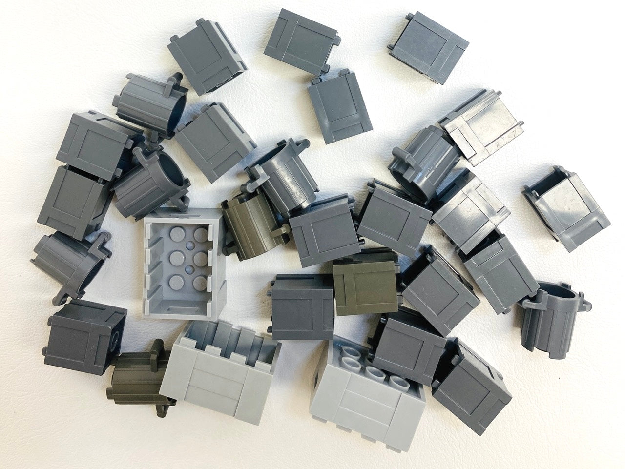 LEGO Shades of Grey Cargo Container Fun Pack Barrels Bins and Crates