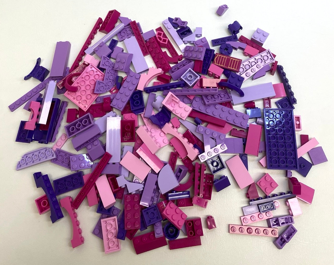 LEGO Pink and Purple Fun Pack Mixed Bricks Plates Slopes and More