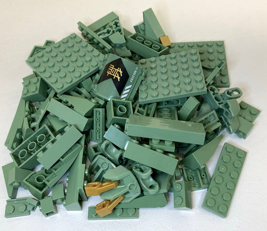 LEGO Sand Green Fun Pack Mixed Pieces