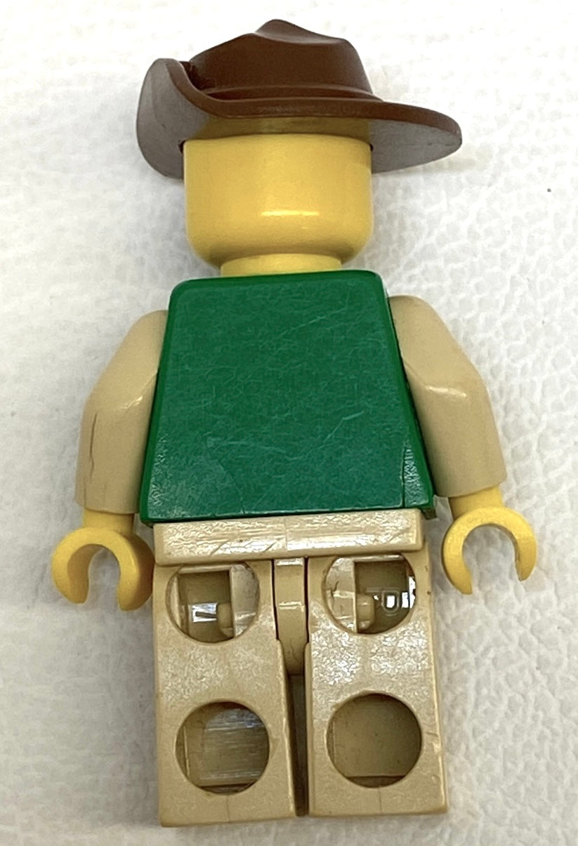 LEGO Adventurers Johnny Thunder Minifigure (Marked)