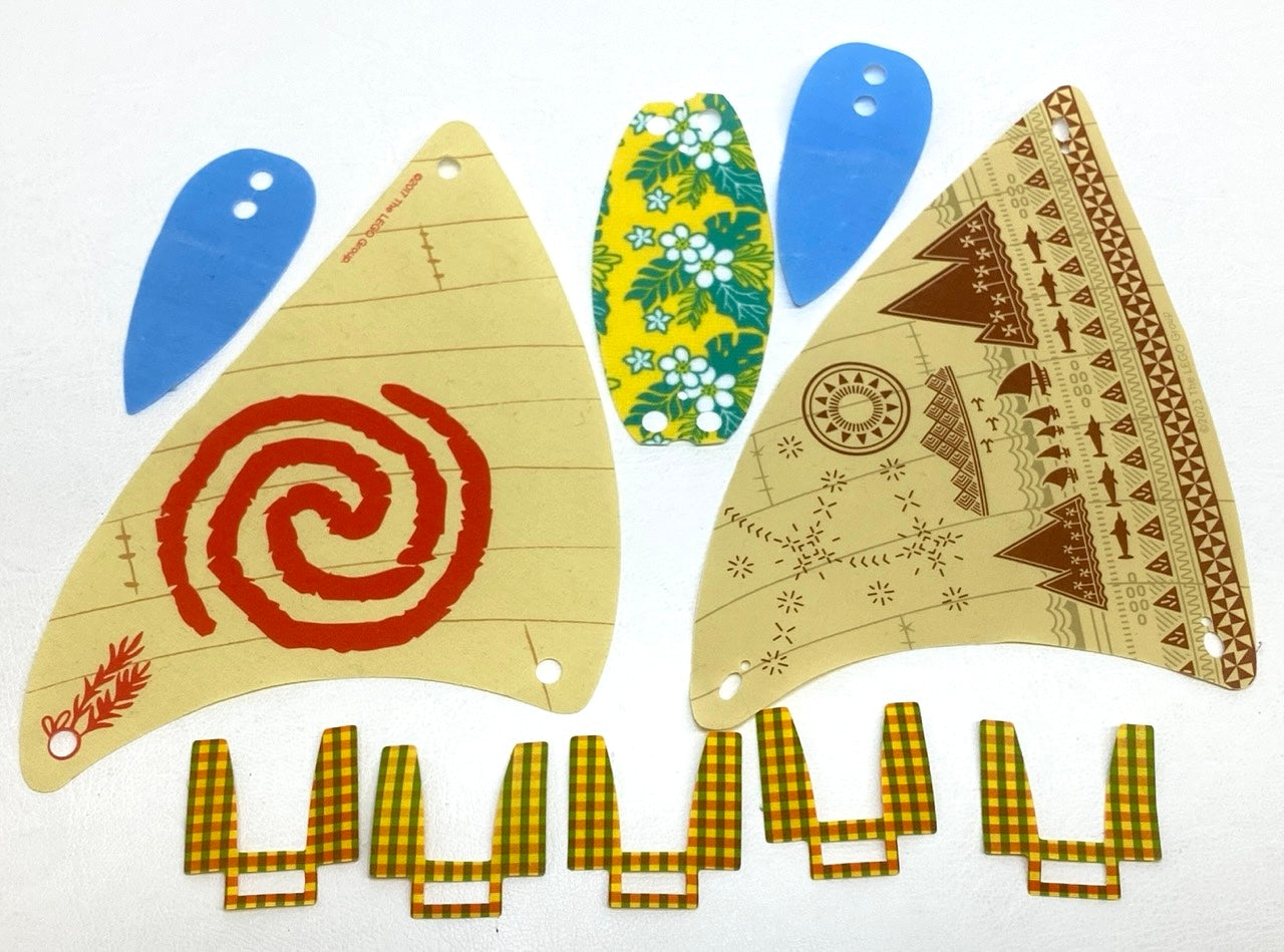 LEGO Cloth Sails and Curtains Fun Pack Friends Creator Disney Moana