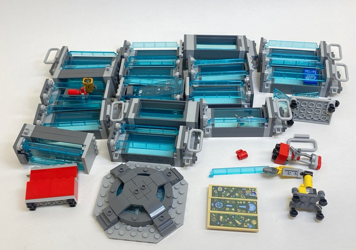 LEGO Marvel Superheroes Iron Man Armory Set #76216 As Pictured