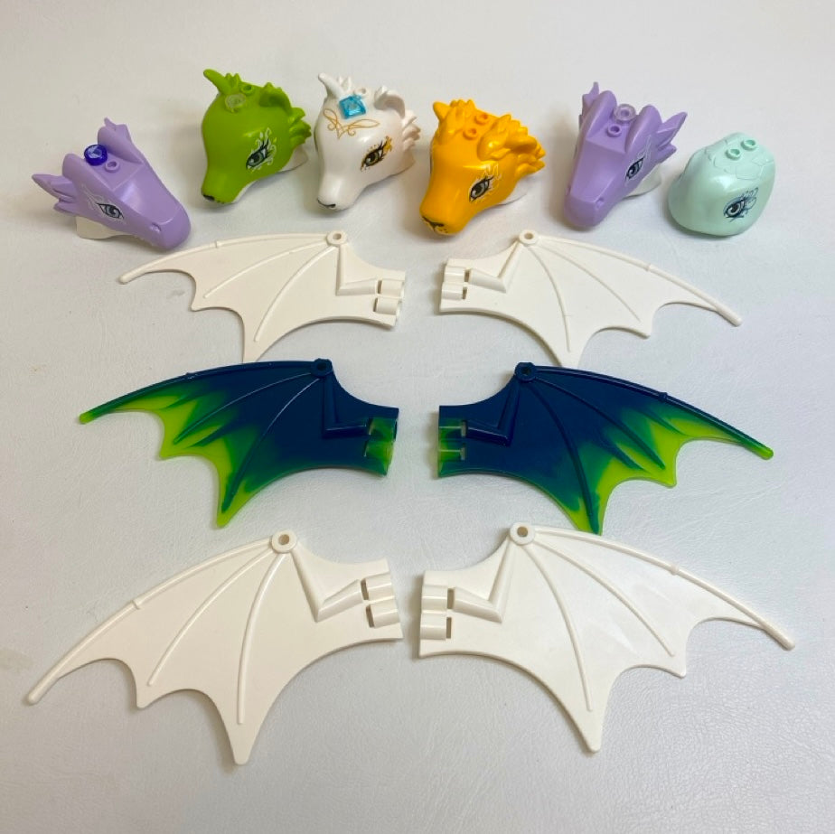 LEGO Elves Fantasy Creature Pieces Fun Pack Mixed Heads and Wings