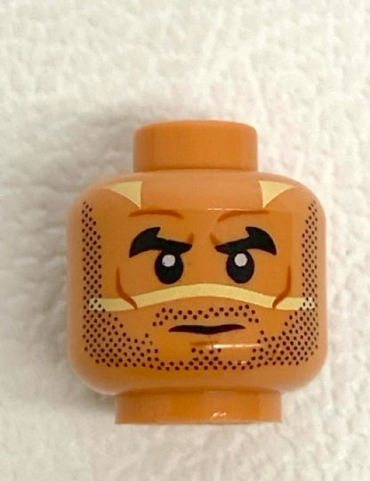 LEGO Star Wars Head for Quinlan Vos Minifigure (Marked)