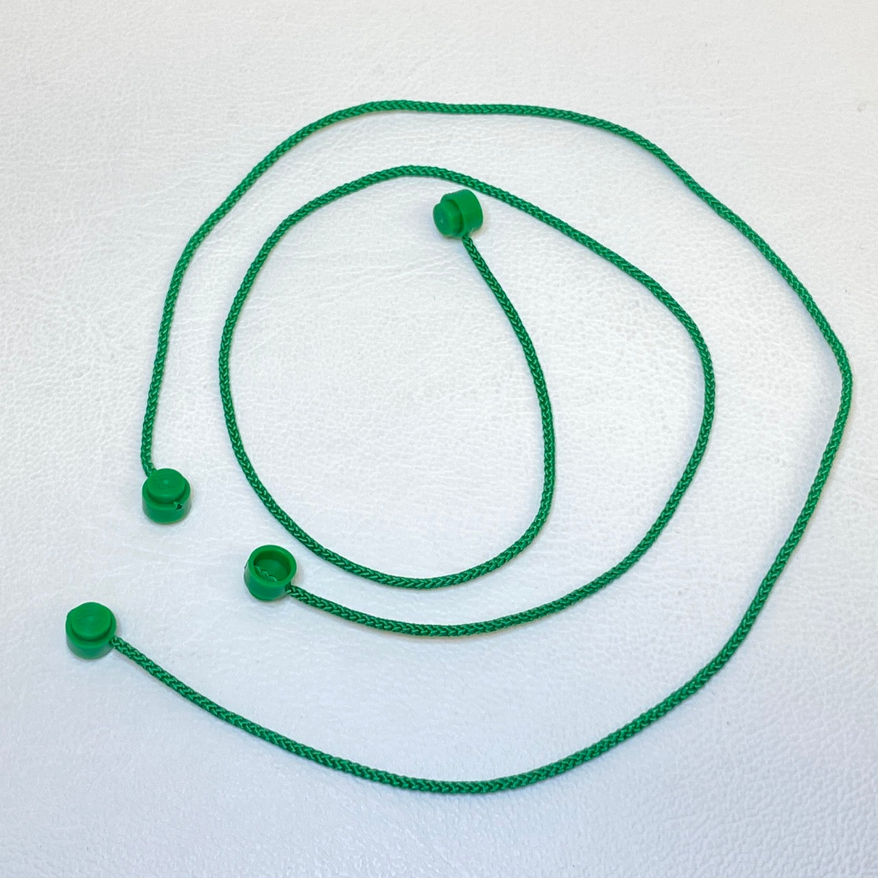 LEGO Green String with End Studs 40L Pack of 2