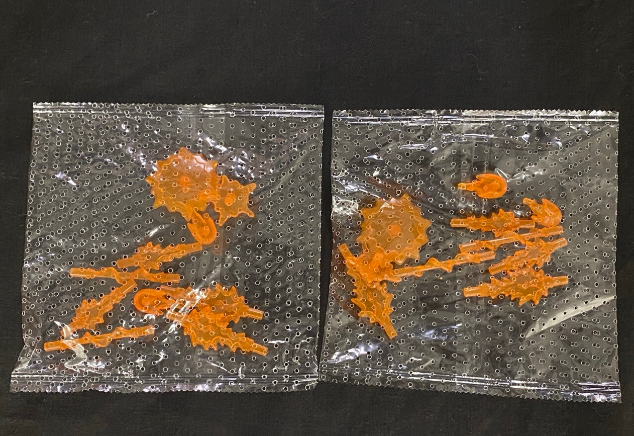 LEGO Trans Orange Energy Effects Power Bursts BRAND NEW Fun Pack