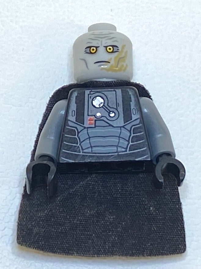 LEGO Star Wars Head Torso and Cape for Darth Malgus Minifigure