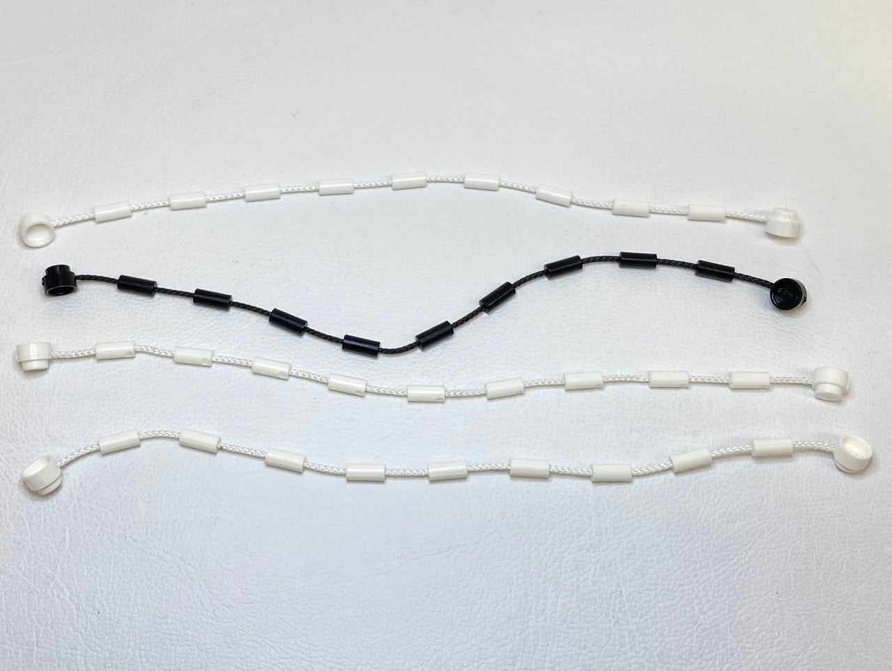 LEGO String with Grips Pack of 4 White and Black
