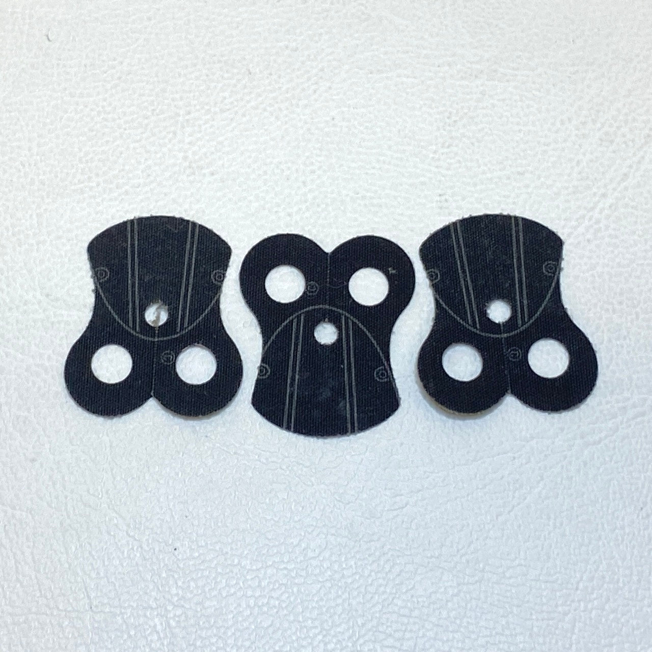 LEGO Star Wars Cloth Sandtrooper / Death Trooper Pauldrons Pack of 3 Black