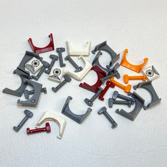 LEGO Star Wars Clone Trooper Minifigure Accessory Pack Mixed Visors Rangefinders Tiles