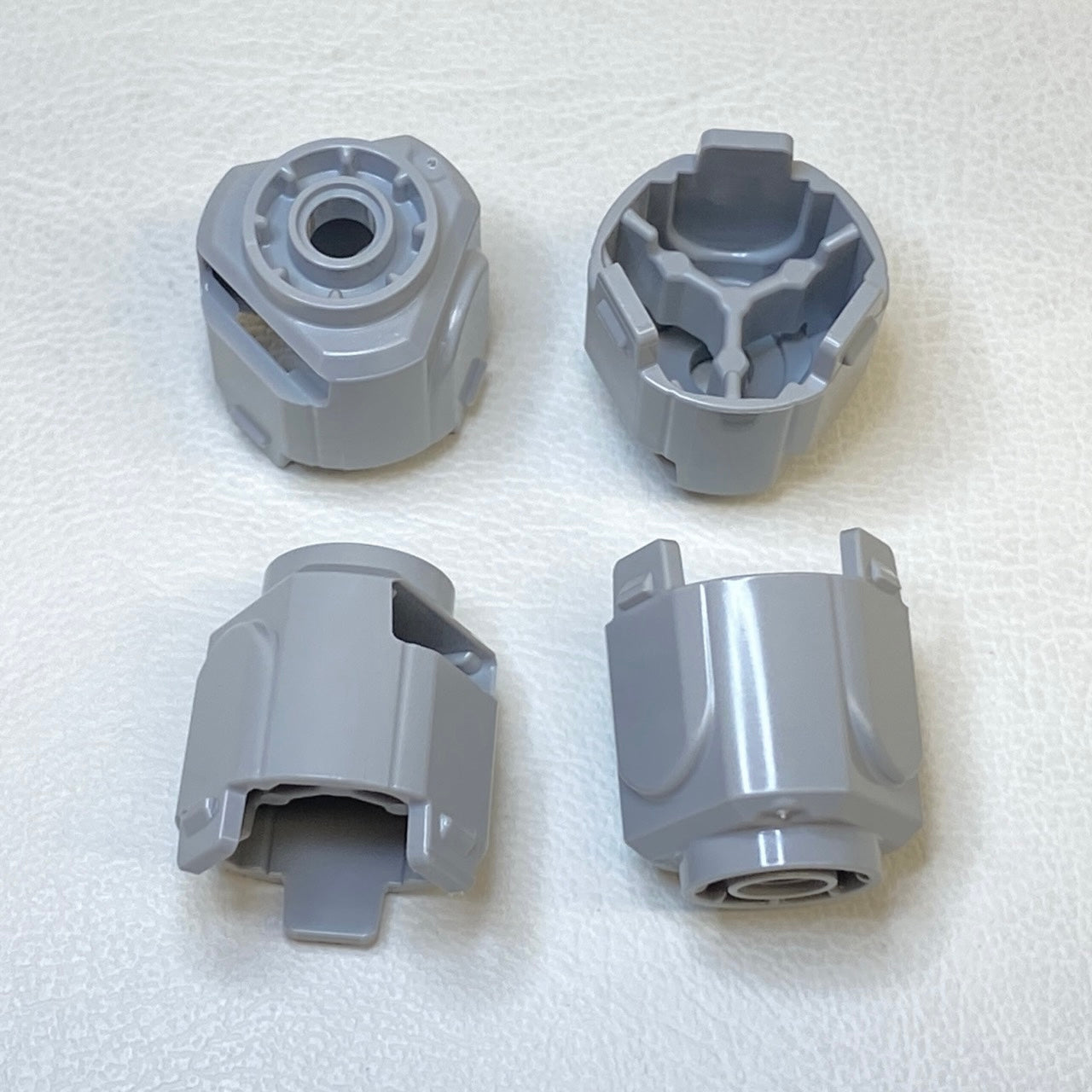 LEGO Technic Differential Housings Fun Pack of 4 Light Bluish Grey