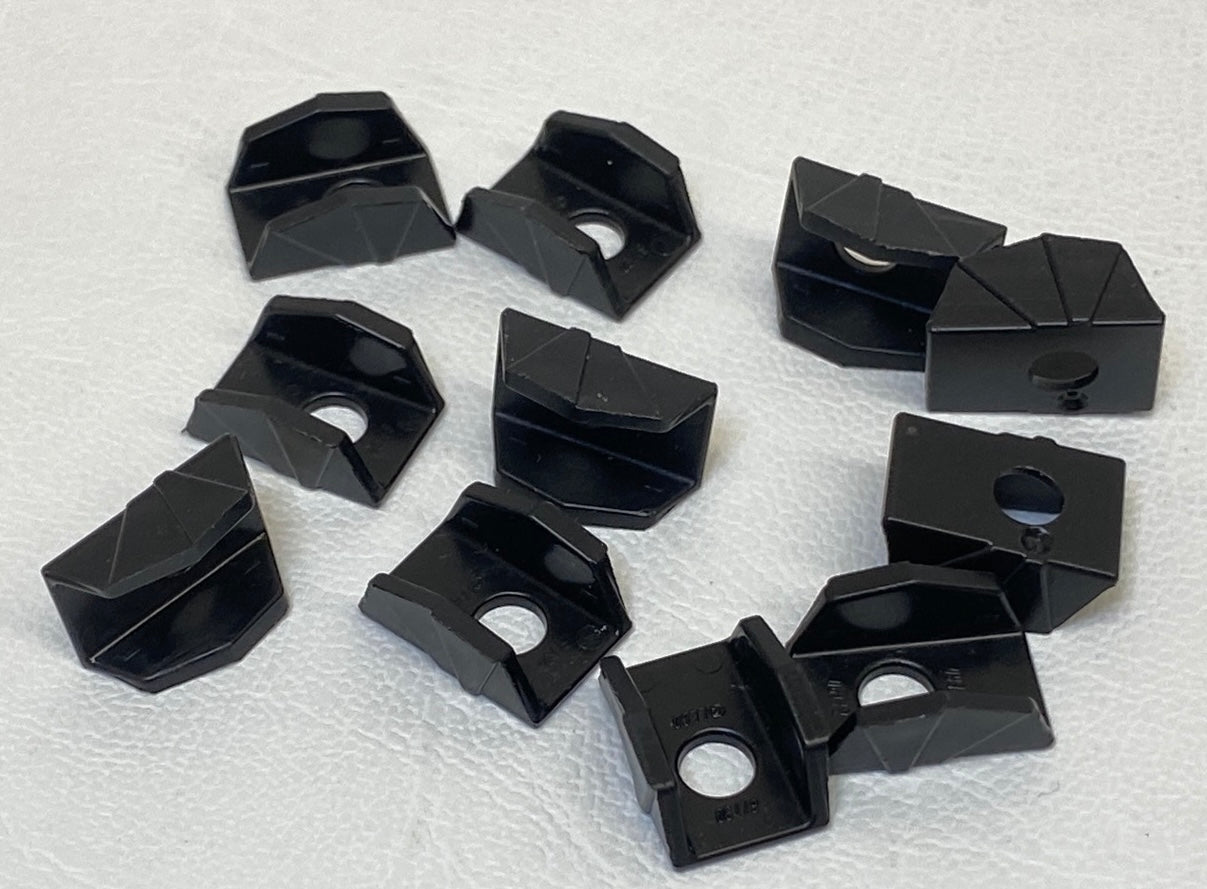 LEGO Star Wars Black Plastic Pauldron for Clone Trooper Minifigure Pack of 11