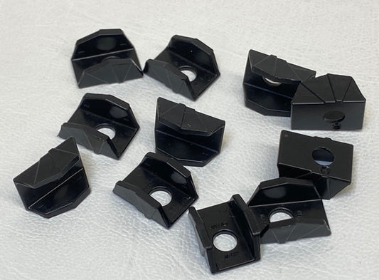 LEGO Star Wars Black Plastic Pauldron for Clone Trooper Minifigure Pack of 11