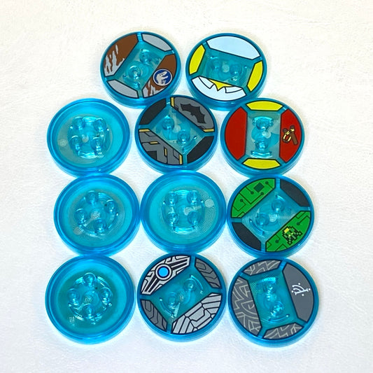 LEGO Dimensions Tag Fun Pack Trans Light Blue - Midway Arcade - Simpsons - Jurassic World- Doctor Who - Batman - Lord of the Rings (Copy)