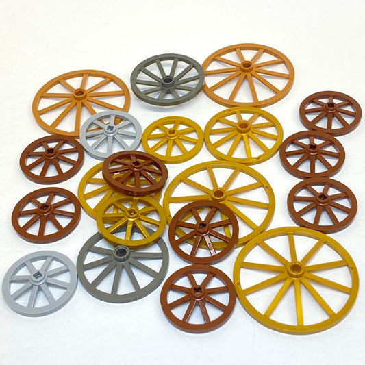 LEGO Cart / Carriage / Wagon Wheels Fun Pack Mixed Colours