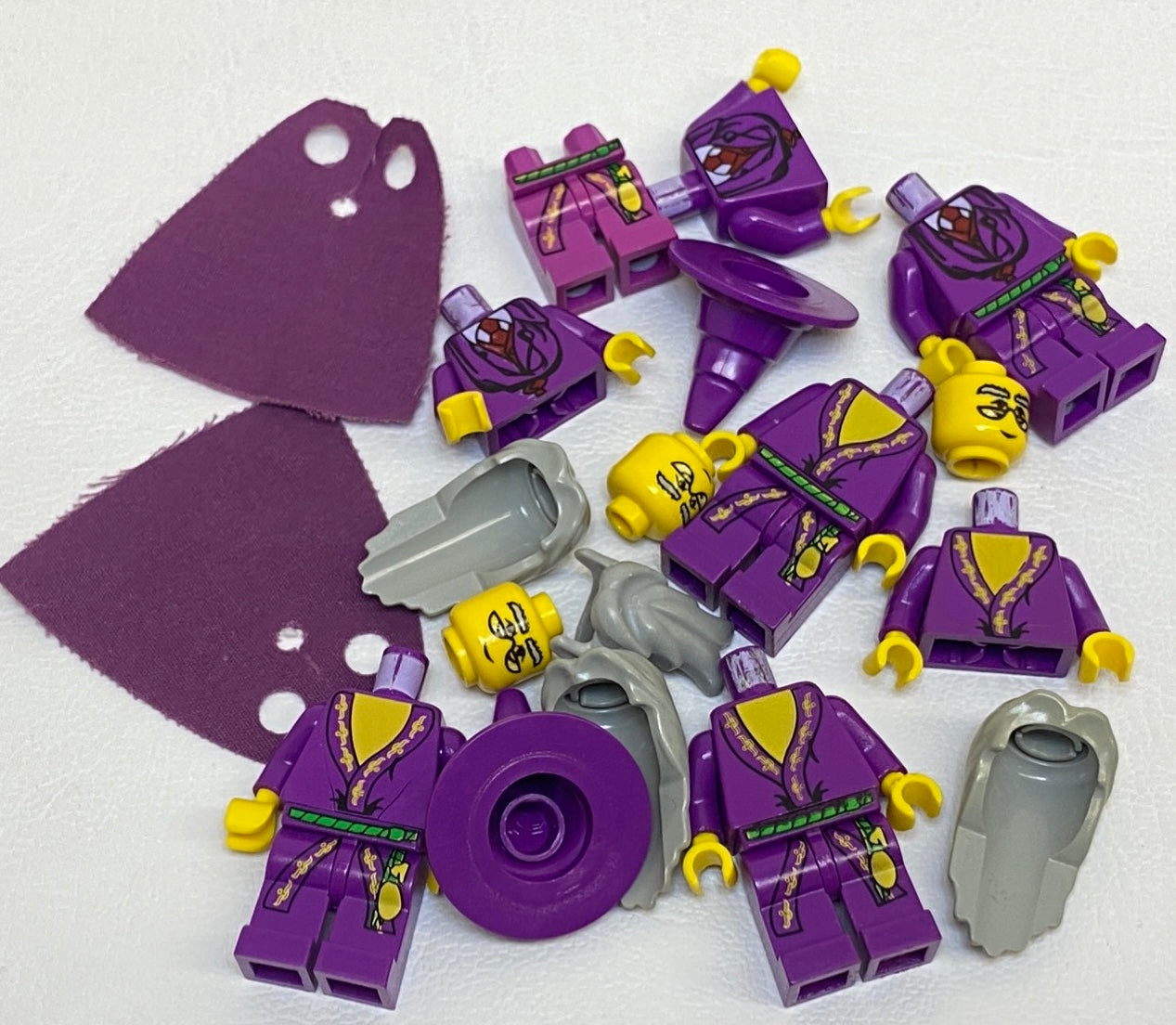 LEGO Harry Potter Albus Dumbledore Purple Minifigure Pieces Mixed Fun Pack