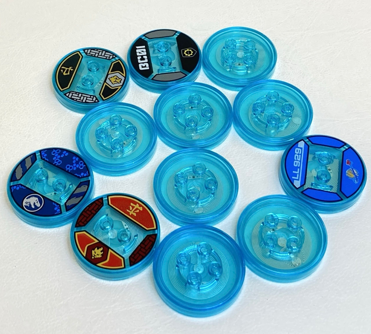 LEGO Dimensions Tag Fun Pack Trans Light Blue - Ninjago - The LEGO Movie - Jurassic World