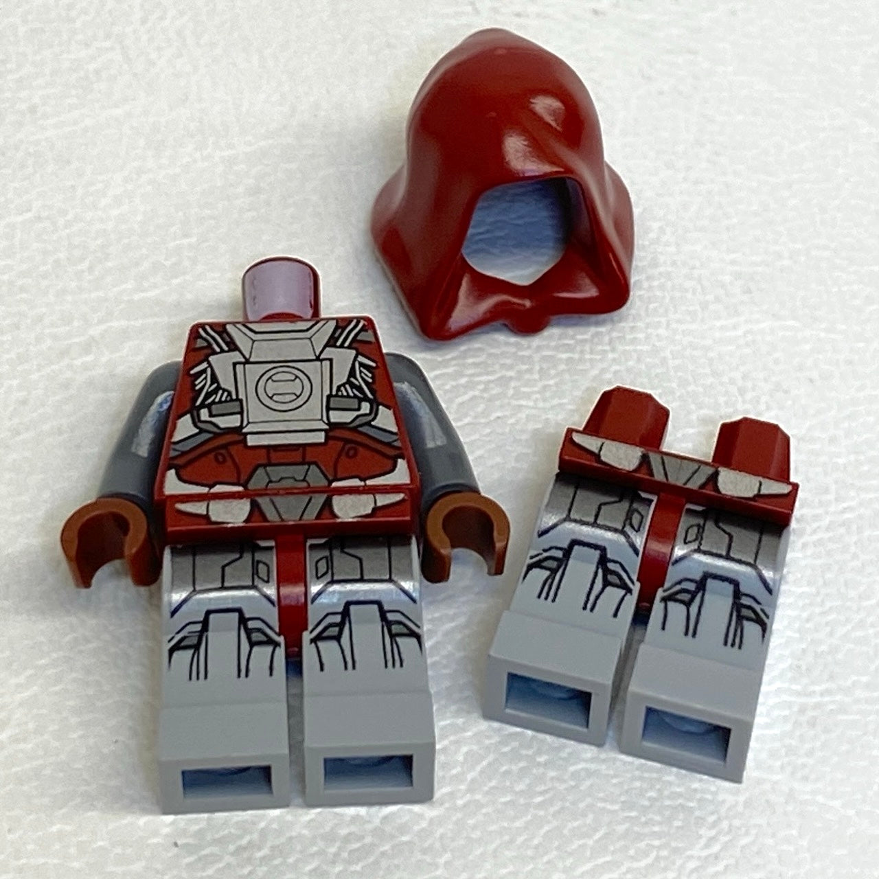 LEGO Star Wars Hood Torso and Legs for Sith Warrior Minifigure (with Extra Legs)