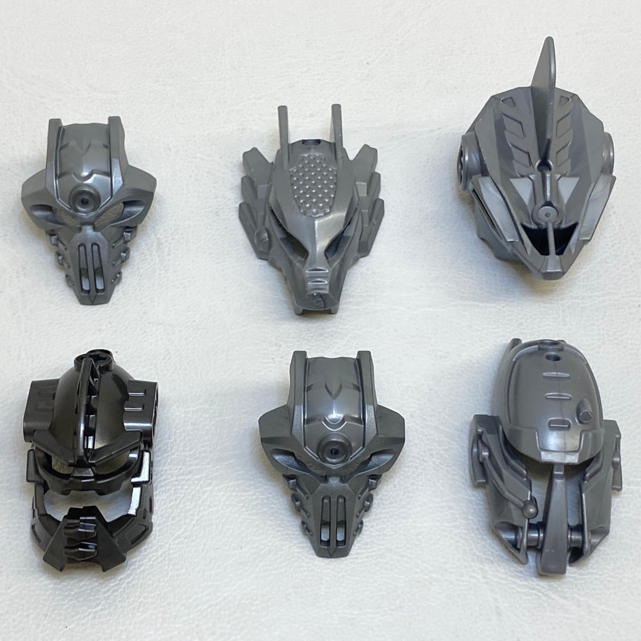 LEGO Bionicle / Hero Factory Masks Mixed Fun Pack Shades of Silver