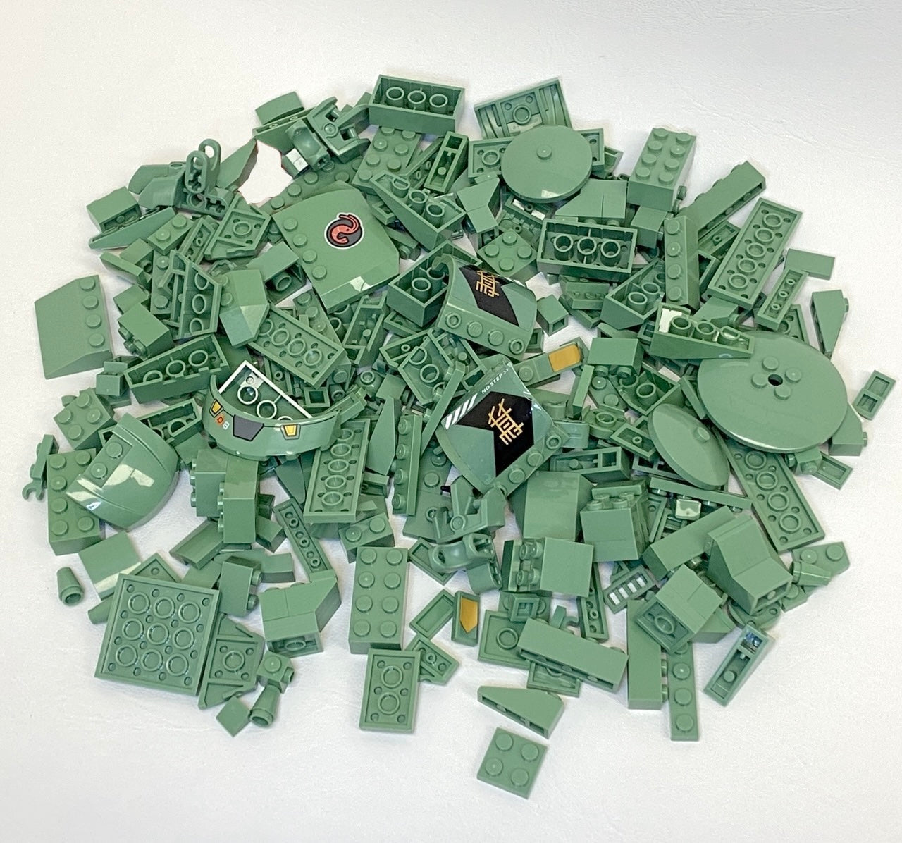 LEGO Sand Green Fun Pack Mixed Pieces