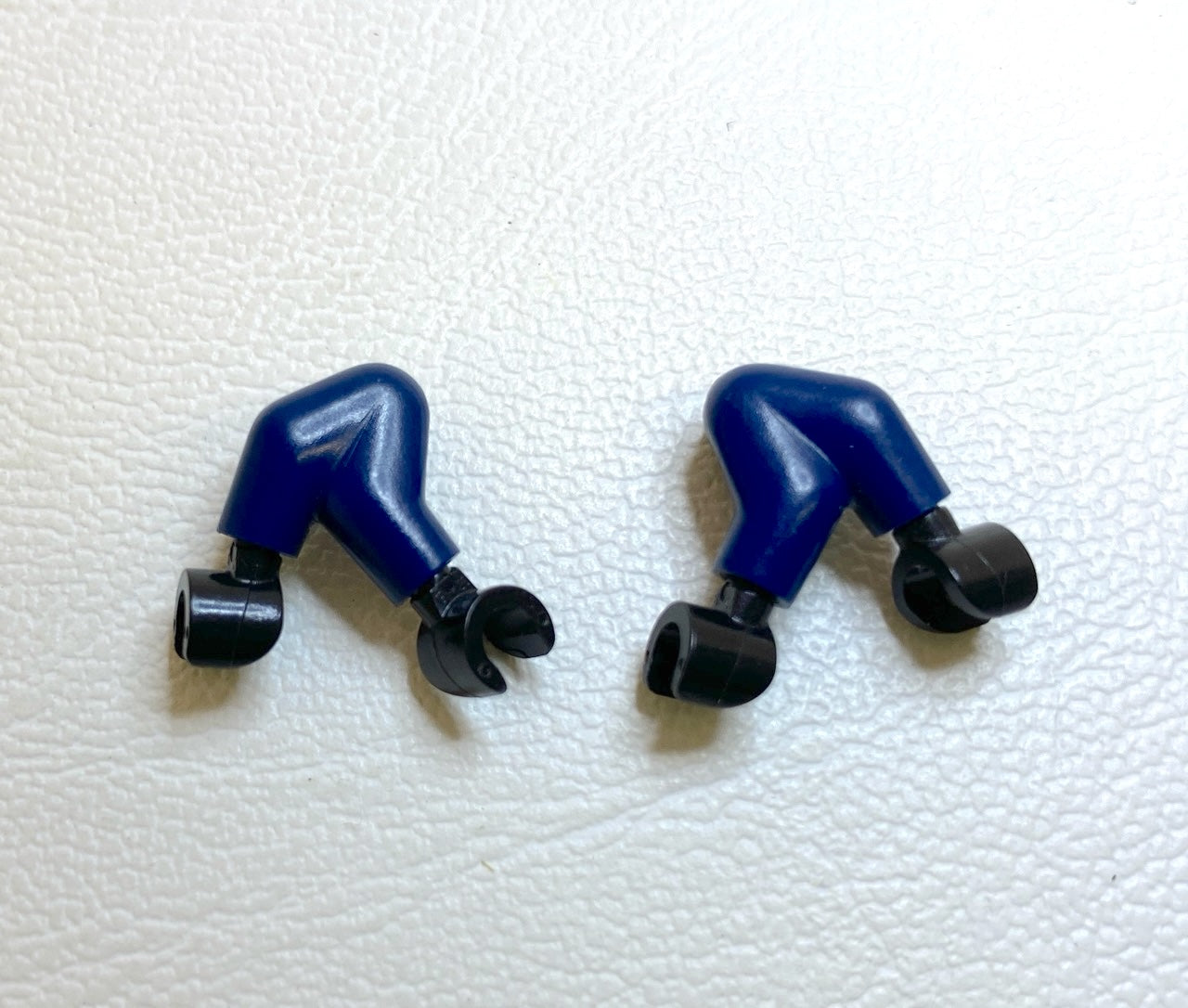 LEGO Star Wars Dark Blue Double Arms Left and Right for Rio Durant Minifigure - Very Rare Pieces