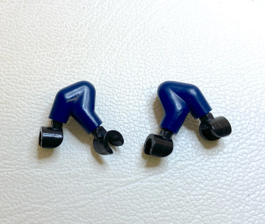 LEGO Star Wars Dark Blue Double Arms Left and Right for Rio Durant Minifigure - Very Rare Pieces