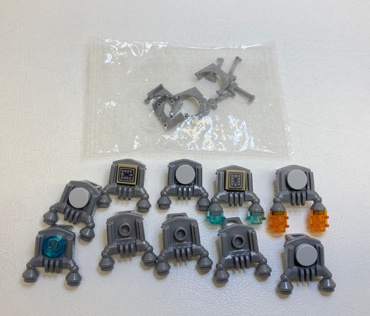 LEGO Star Wars Jet Pack Fun Pack of 10 Dark Bluish Grey with Clone Trooper Helmet Accessories