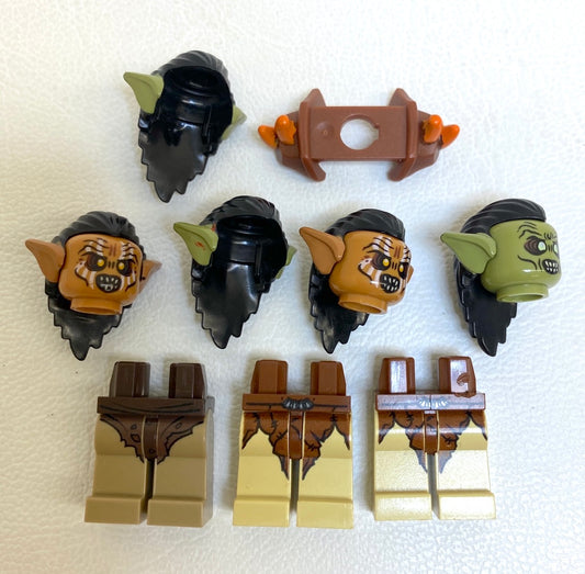 LEGO Lord of the Rings Mixed Minifigure Pieces Fun Pack - Orcs