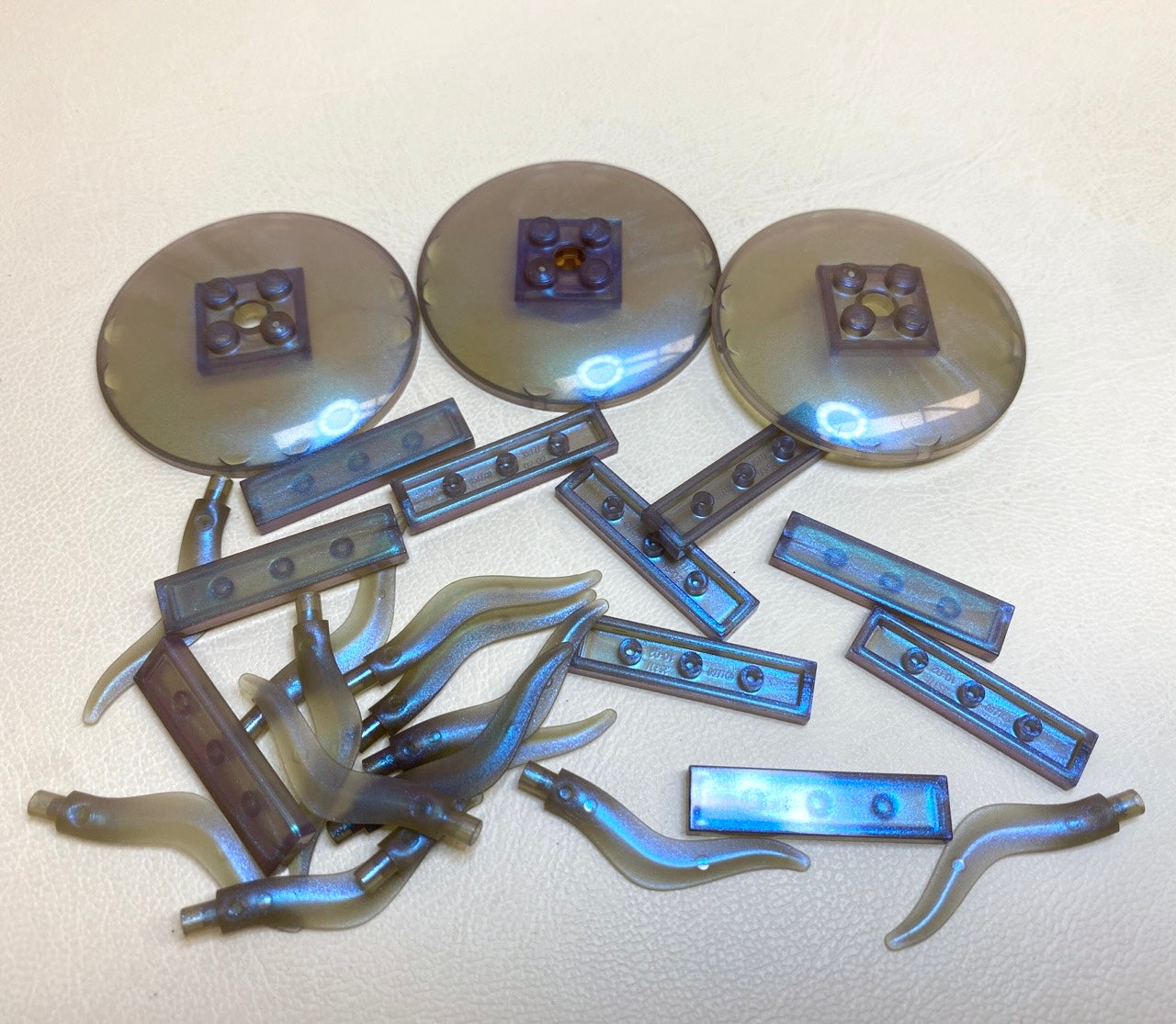 LEGO Satin Trans Brown Fun Pack Mixed Dishes Tiles Waves - Marvel Eternals