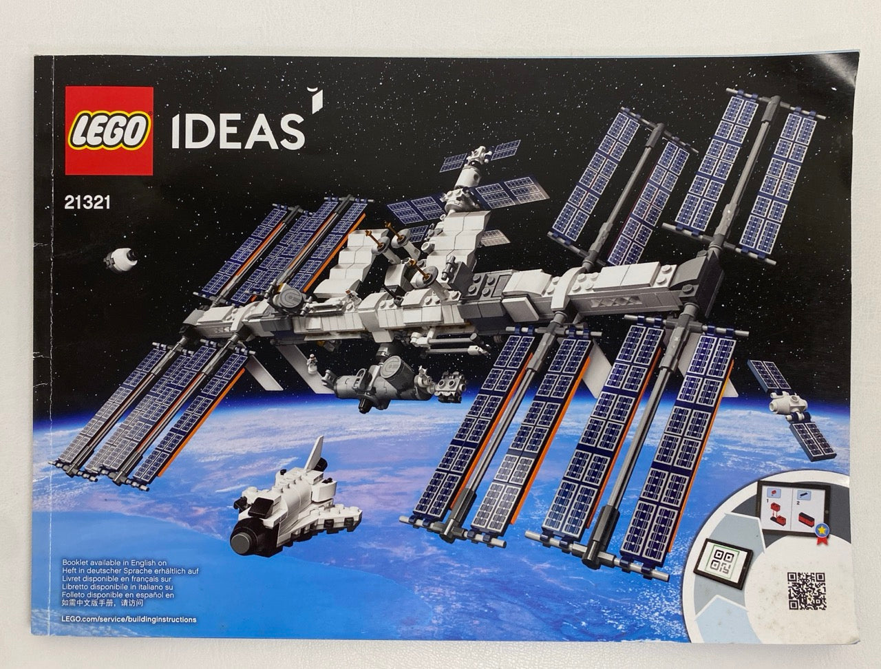 LEGO International Space Station Set #21321 As Pictured - Includes Instructions