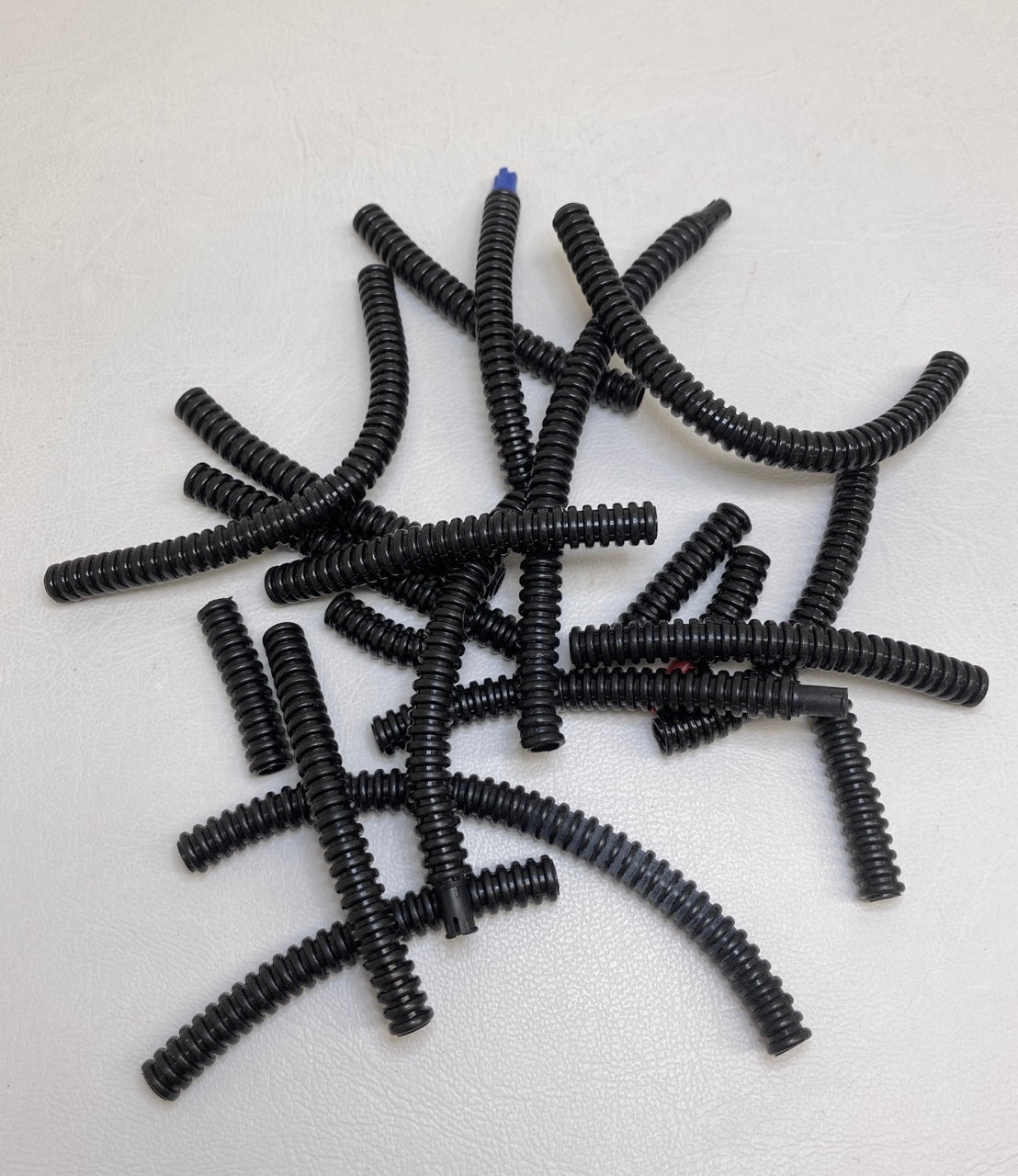 LEGO Black Hose 7mm Ribbed Fun Pack Mixed Lengths