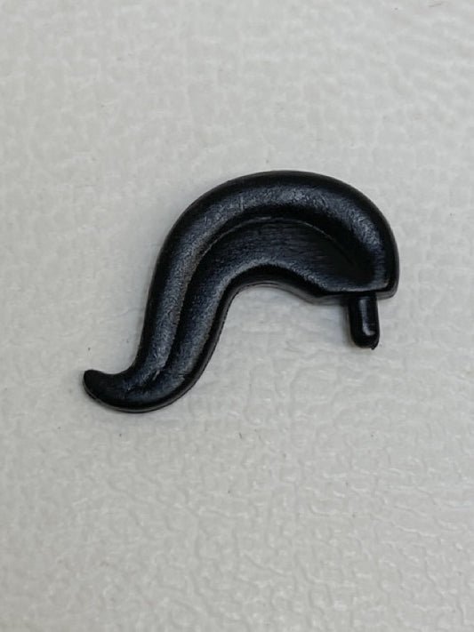 LEGO Castle Vintage Large Black Plume Feather