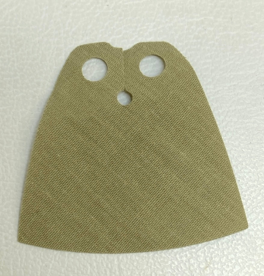 LEGO Lord of the Rings Rare Olive Cloth Cape for Elrond Minifigure