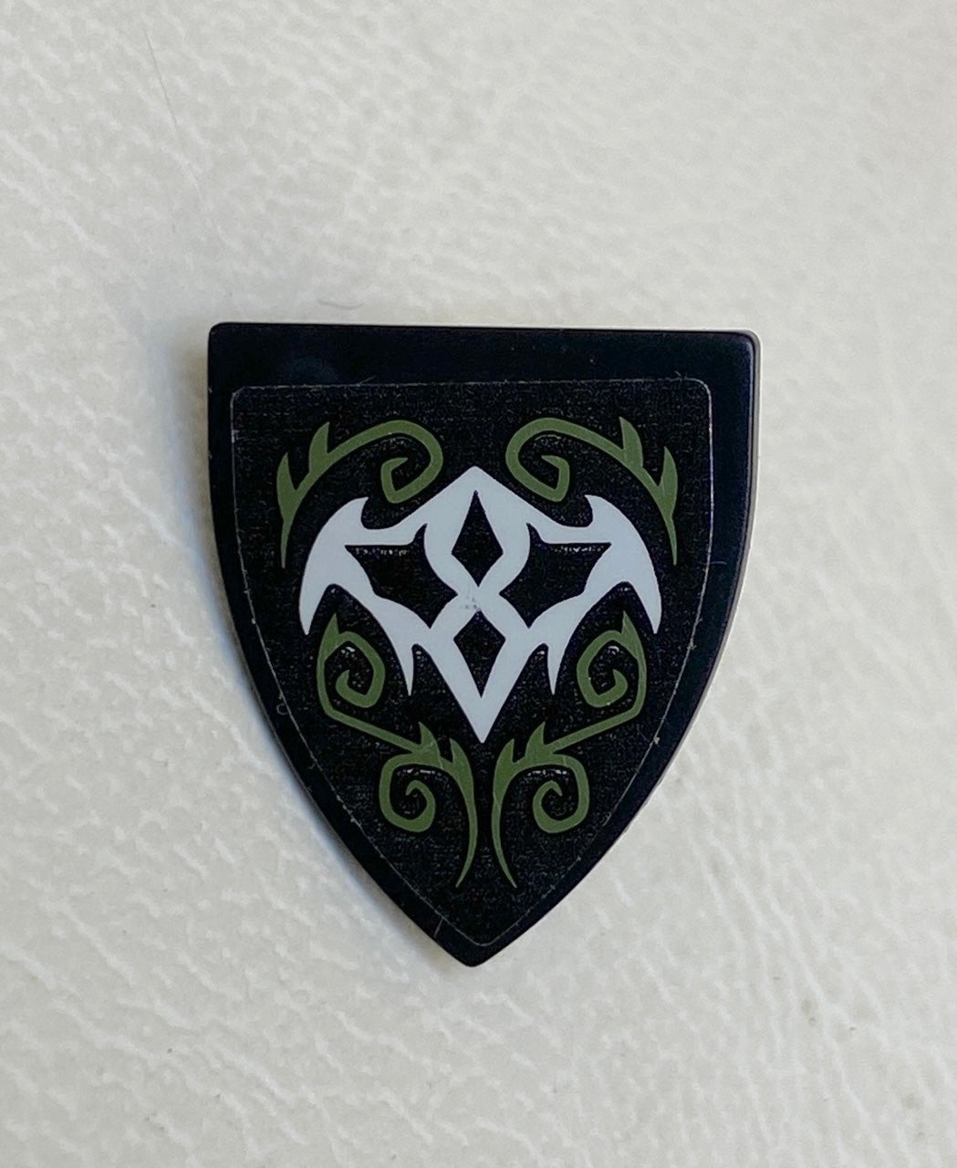 LEGO Elves Shield with White Bat Pattern