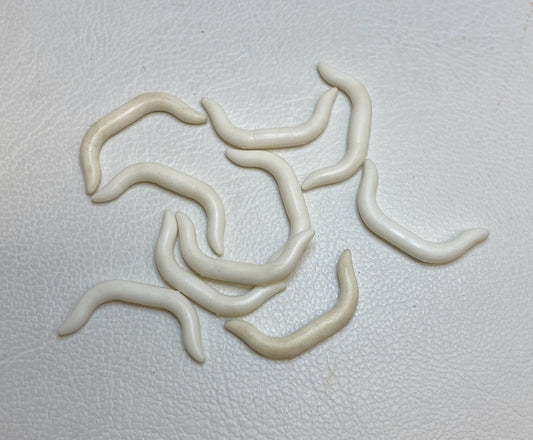 LEGO White Cattle Horns / Headdress Fun Pack - Western / Pirates / Castle