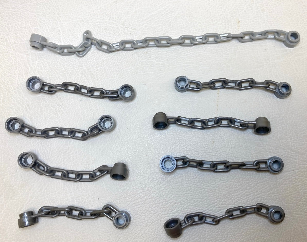 LEGO Chains Dark Bluish Grey / Flat Silver Mixed Fun Pack