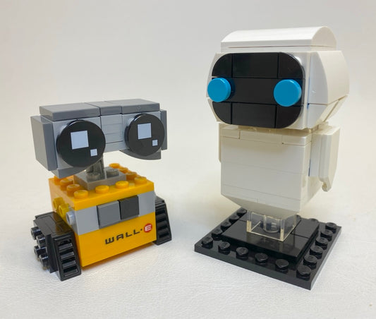 LEGO Brickheadz Wall-E and Eve Fun Pack - As Pictured