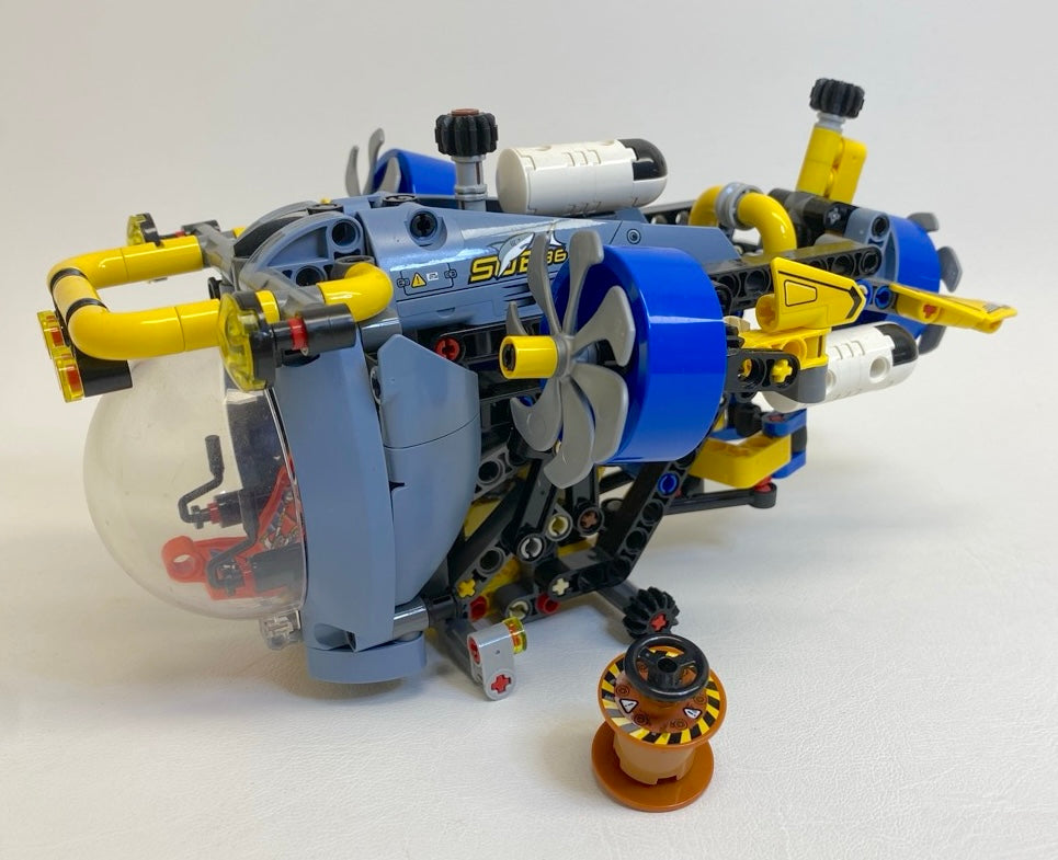 LEGO Technic Deep Sea Research Submarine Set #42201 As Pictured