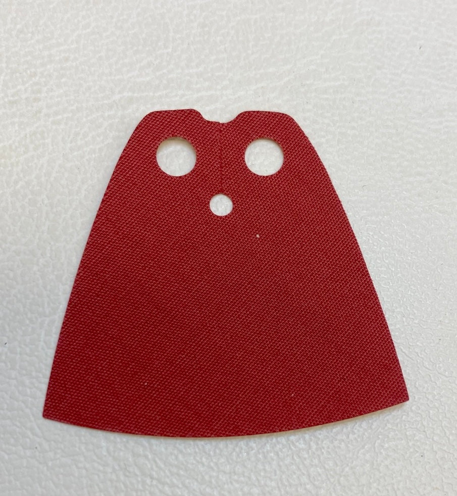 LEGO Lord of the Rings Medium Nougat / Dark Red Cloth Cape for Elrond Minifigure