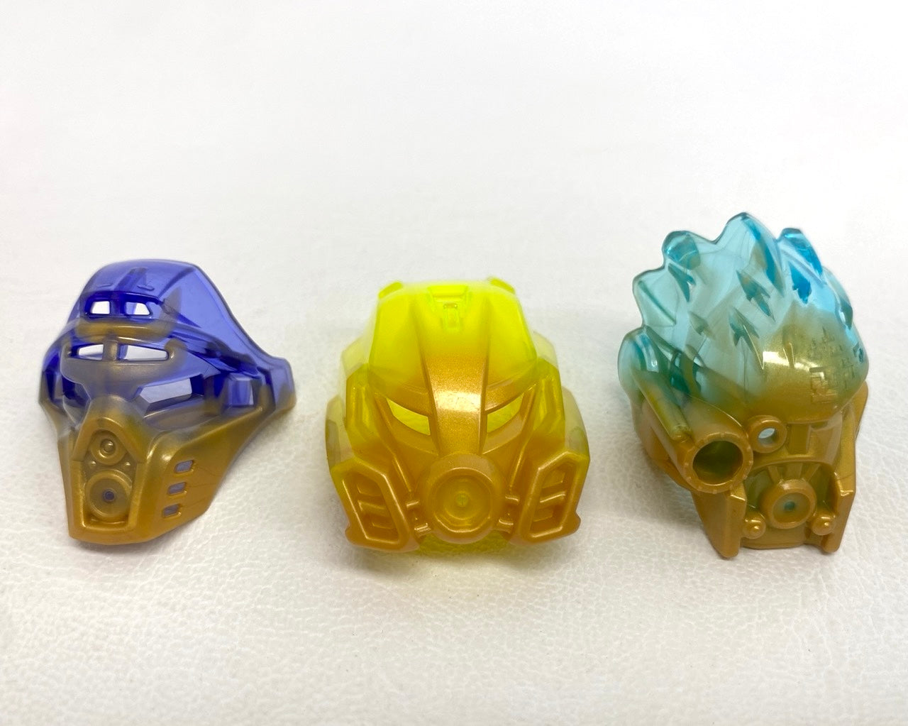 LEGO Bionicle Mask Fun Pack Mixed Colours - Ice/Unity - Stone - Earth