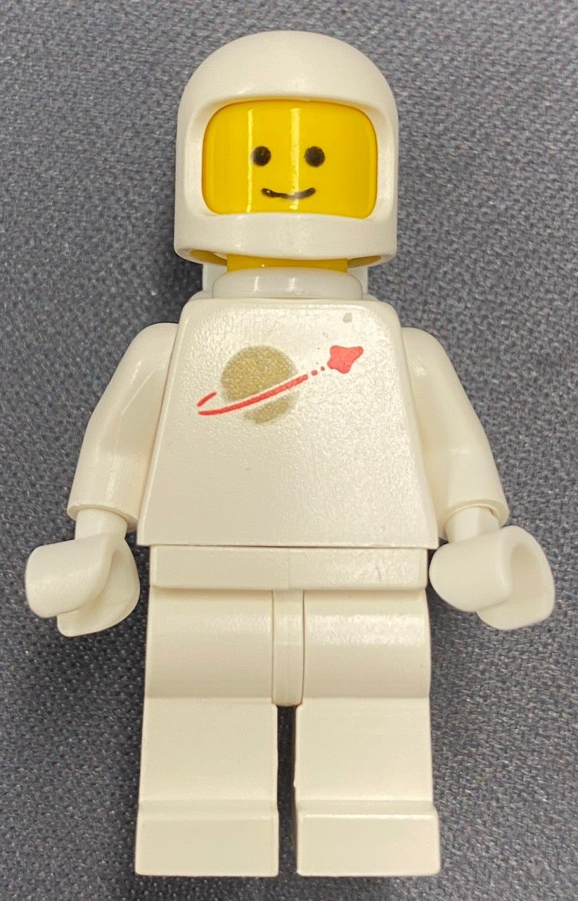 LEGO Classic Space Reddish White Astronaut Minifigure