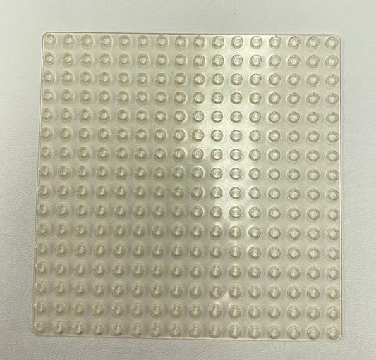 LEGO Trans Clear Baseplate 16x16