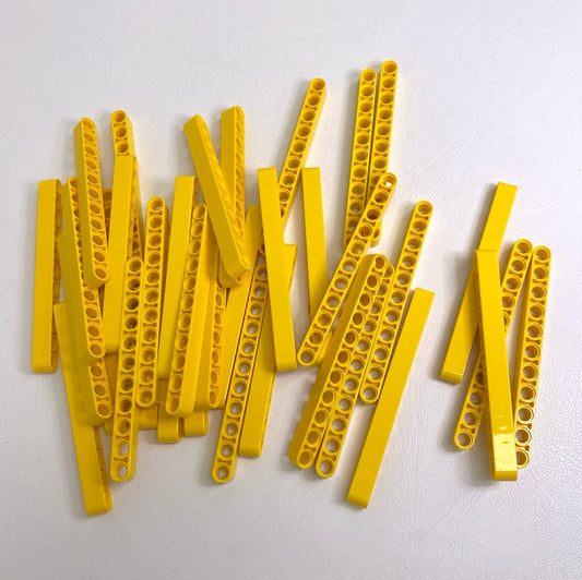 LEGO Technic Yellow Liftarm 1x11 Pack of 36